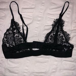 TOBI black lace bralette